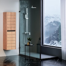 Orka Ricato 40 Cm Morgana Kiraz Banyo Boy Çamaşır Dolabı Çok Renkli