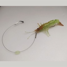 Aldos Karides Sahte Silikon Shrimp Balık Yemi Silikon Karides 7,62 Cm 6,5 Gr