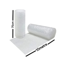 Balonlu Ambalaj Naylonu Pat Pat Havalı Naylon Balonlu Naylon 75 Cm X 10 Metre Pıtpıt Patpat