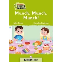 Munch MunchMunch! Redhouse Peapod Readers - Julie Penn - Redhouse Yayınları