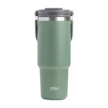Tyeso Dailyneed Termos Vakumlu Paslanmaz Çelik İki Katmanlı 900ml - Yeşil TS-8828Y