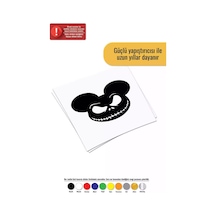 Mickey - Araç, Oto, Laptop, Duvar Uyumlu Sticker 10 9 Cm