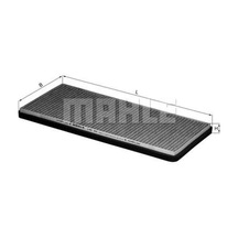 KNECHT LAK62 Polen Filtresi Bmw X5 00- / Range Rover III 12- Karbonlu