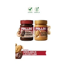 Kakaolu Fındık Kreması 315 G + Fıstık Ezmesi - %100 300 G