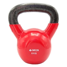 Delta 8 Kg. Kettle Bell Çaydanlık Dambıl Tekli Kırmızı Ckd397
