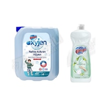 Bingo Çam.suyu Oksijen 4 L + Sıvı Bulaşık Deterjanı 1500 Ml 2'li Set Diğer