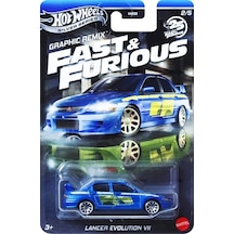 Hot Wheels Silver Series - F&f Graphic Remix 5 - Lancer Evolution Vıı