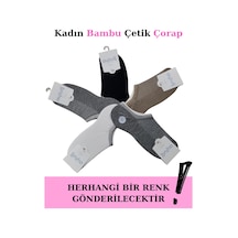 Alfa Aksesuar 03 Aytuğ 34358 Kadın Bambu Çetik Çorap Asorti