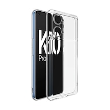 Ally Oppo K10 Pro 5g Kılıf Kamera Korumalı Ultra İnce Şeffaf Silikon Kılıf- 5775 Mh-hs3219-0866