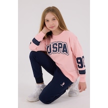 U.S. Polo Assn. U.s. Polo Assn Kız Çocuk Pembe Eşofman Takımı Us2321-c-v2 Pembe