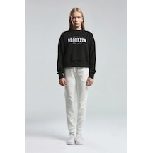 Kadın Siyah Sweatshirt Black