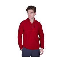 Alpinist Gamma Yarım Fermuarlı Erkek Polar BORDO