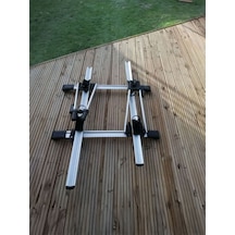 Nıssan Pathfınder R51 2005-2012 Trx1 Tavan Barı & Bisiklet Taşıma Paketi Gri