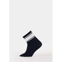 Colin's Colins Erkek Lacivert Çorap 39/42 Lacivert - Beyaz
