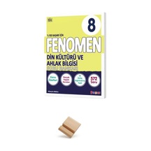 Fenomen Lgs 8. Sınıf 2027 Din Kültürü Ve Ahlak Bilgisi Soru Bankası + Telefon Standı