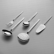 Nehir Katre Sade 5 Parça Paslanmaz Çelik Servis Takımı