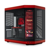 Hyte Y70 Touch Black Cherry Temperli Cam Usb 3.2 E-atx Dual Chamb Bilgisayar Kasası