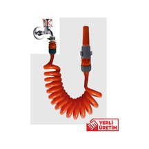 Plasyay Spiral Balkon Veranda Yıkama Ayarlı Lans Başlık Seti