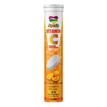 Apexis Vitamin C Efervesan Tablet 20 x 1000 MG