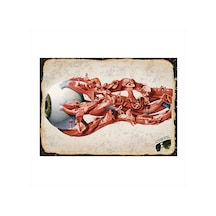 Bedeko Gözün Arkası Mdf Poster 25 Cm X 35 Cm