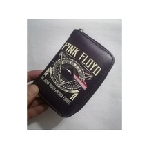 Owlbag Company Owl Bag Metallica Pink Floyd Desenli Tasarım Suni Deri Cüzdan Çok Renkli