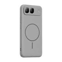 İnfinix Hot 60i 5g Mika Pc Magsafe Kapak - Gri Çok Renkli