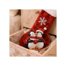 Sevgili Penguenler Mum Biblo Silikon Kalıp