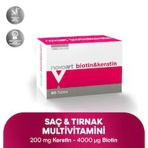 Novoart Biotin & Kreatin 60 Tablet