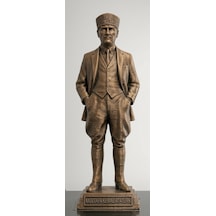 Yüksek Çözünürlüklü 3d Baskı Kalitesiyle 15 Cm Atatürk Figürü Ofis İçin Şık Hediyelik