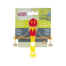 Living World Denge Çubuğu Kuş Oyuncağı Kırmızı Sarı