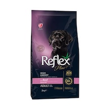 High Energy Yüksek Aktiviteli Dana Etli Yetişkin Köpek Maması 3 Kg
