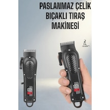 Dijital Göstergeli Paslanmaz Çelik Tıraş Makinesi 1 Adet