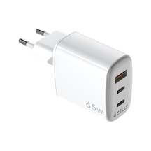 Celly Uptc 65w Gan Duvar Şarjı-beyaz