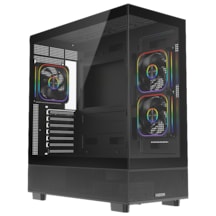 Fazeon F17 1000w 80+ Bronze Pcıe Gen5.1 Argb 3x120mm Fanlı Atx Siyah Gamıng Kasa