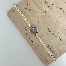 Electra Gold Siyah Saat