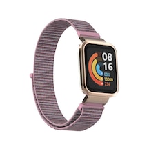 Xiaomi Redmi Watch Mi Watch Lite Uyumlu Krd-61 Hasır Nvth Kordon-no16