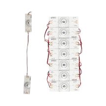 Ayt 6 Volt Tek Kablolu Birbirine Bağlı Led 1 Adet Aydınlatma Beyaz