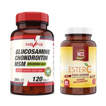 Glucosamine Chondroitin Msm 120 Tablet + Ester C 60 Tablet