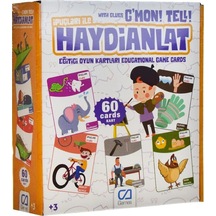 Mey İthalat Games Haydi Anlat Eğitici Oyun Kartları 60 Kart 5080