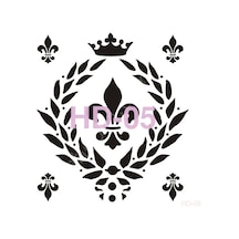 Hd05 Cadence Home Dekor Stencil 45X45