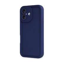 Apple Uyumlu - iPhone 16 Kılıf Viera Silikon - Lacivert
