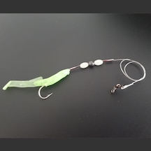 Levrek Lüfer Avcısı Çelik Telli Silikon Balık 6,5 Cm