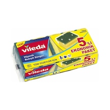 Vileda Ekonomik Paket Hijyenik Bulaşık Süngeri 5'li