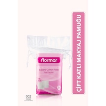 Flormar Makyaj Temizleyici Yüz Pedi - Square Cotton Pads For Facial 50 Adet 8690604175048