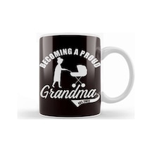 Proud Grandma 2022 Newborn Grandson Granddaughter Family Kupa Bardak Porselen Karışık