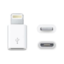 Apple Uyumlu iPhone Lightning Micro Usb Çevirici Dönüştürücü Adaptör