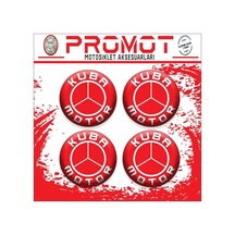 Kuba Uyumlu Damla Sticker 4cm-4 Adet 02 Diğer