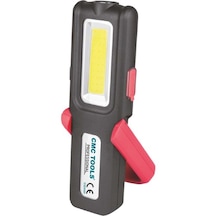 Cmc Tools Cmc4251 Şarjlı Led El Lambası Kırmızı Siyah