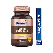 Dynavit Biotin 5000 Mcg 100 Tablet