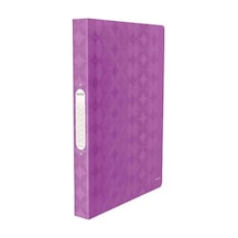 4517 00 65 Halkalı Klasör Retro Chic, 2 R-, Polipropilen, 32 X 314 X 257 Mm Adet, Mor Menekşe Rengi